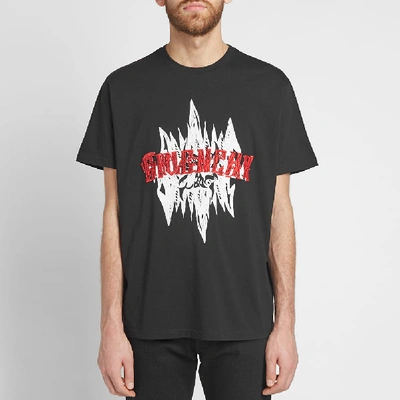 Shop Givenchy 4g Snake Embroidered Tee In Black