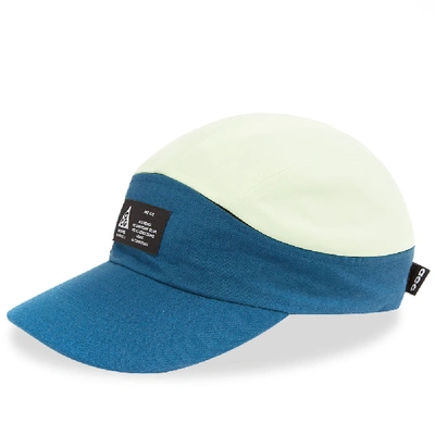 Shop Nike Acg Tailwind Visor Cap In Blue