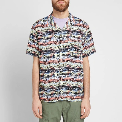 Shop Alltimers Dads Matrix Button Up Shirt In Multi