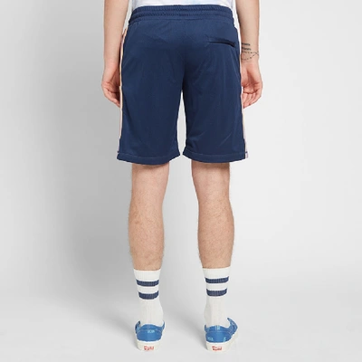 Shop Alltimers Foreign Mesh Short In Blue