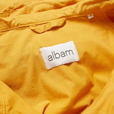 Shop Albam Brook Smock Jacket In Yellow