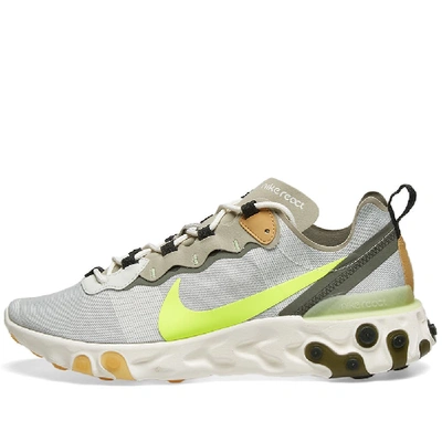 Shop Nike React Element 55 In White