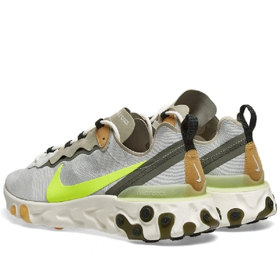 Shop Nike React Element 55 In White