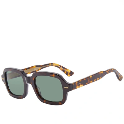 Gucci Vintage Square Frame Sunglasses In Brown | ModeSens