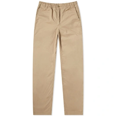 Shop Polo Ralph Lauren Elasticated Waist Relaxed Pant In Brown