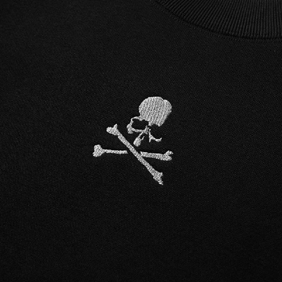 Shop Mastermind Japan Mastermind World Skull World Logo Boxy Crew Sweat In Black
