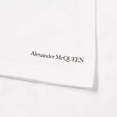 Shop Alexander Mcqueen Still Life Skull Tee In White