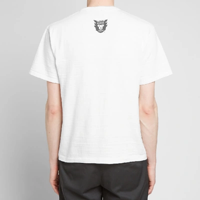 Shop Human Made Curry Up Scroll Tee In White