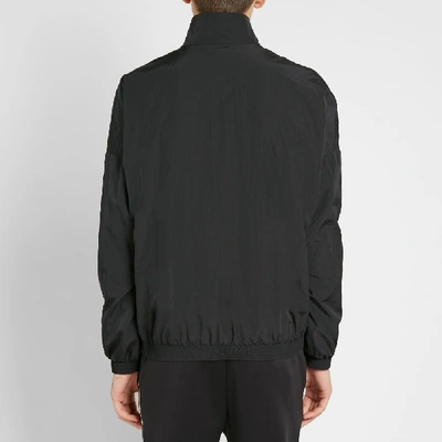 Shop Givenchy Collar Logo Track Jacket In Black