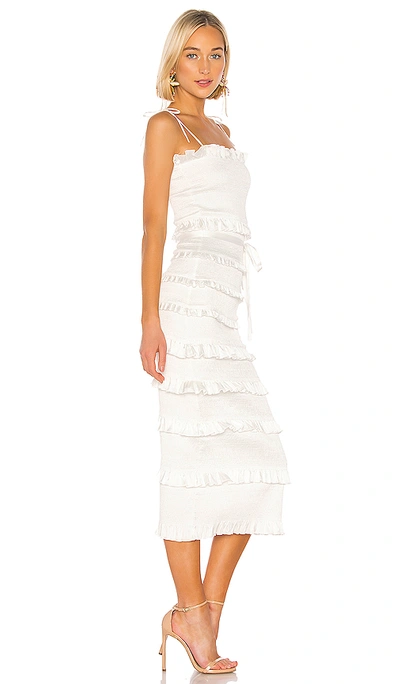 V. Chapman Lily Dress In White