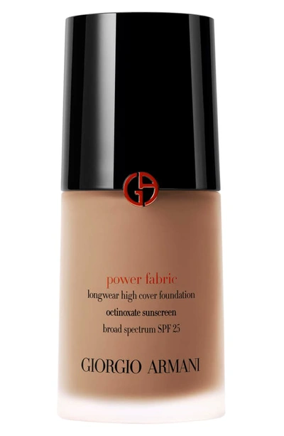 Shop Giorgio Armani Power Fabric Foundation In 09