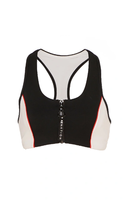 Shop P.e Nation Real Challenger Sports Bra In Black