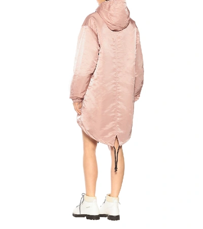 Shop Acne Studios Technical Parka In Pink