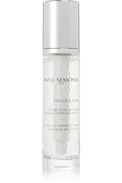 Shop Anne Semonin Precious Pearl Youth Radiance Elixir, 40ml In Colorless