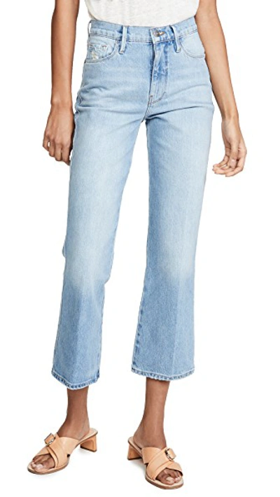 Shop Frame Le Sylvie Kick Flare Jeans In Elenda