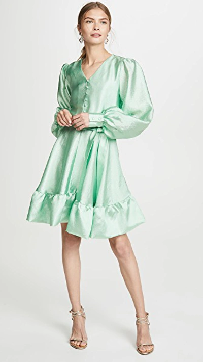 Shop Stine Goya Farrow Dress In Jade