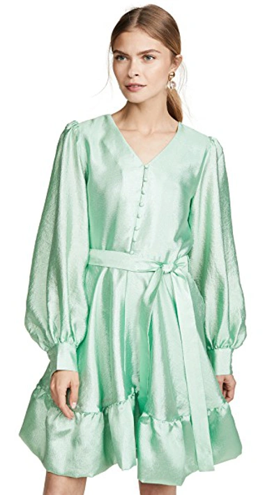 Shop Stine Goya Farrow Dress In Jade