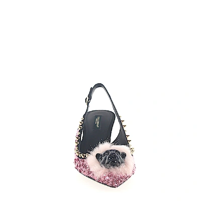 Shop Dolce & Gabbana Slingback Pumps In Pink