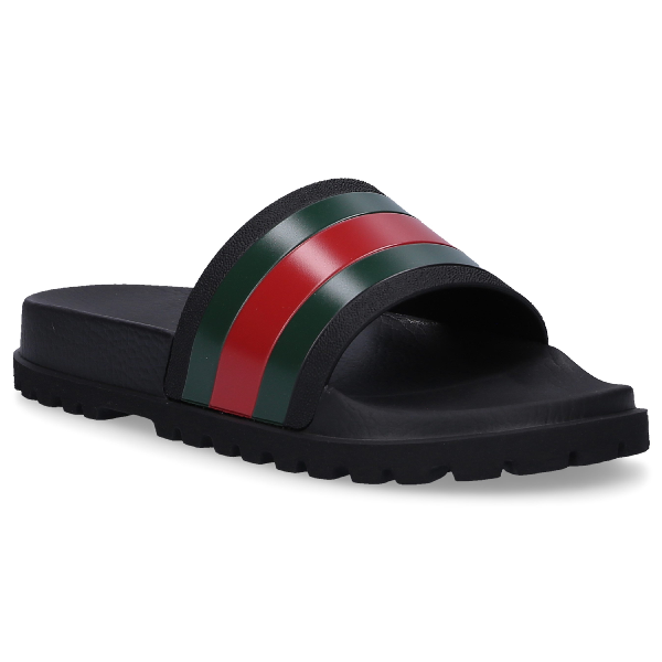 men gucci web slides