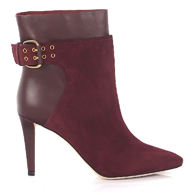 Shop Jimmy Choo Ankle Boots Red