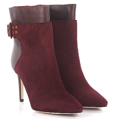 Shop Jimmy Choo Ankle Boots Red