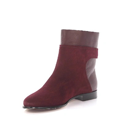 Shop Jimmy Choo Ankle Boots Red Major