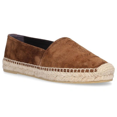 Shop Saint Laurent Espadrilles Espadrille Sl In Brown