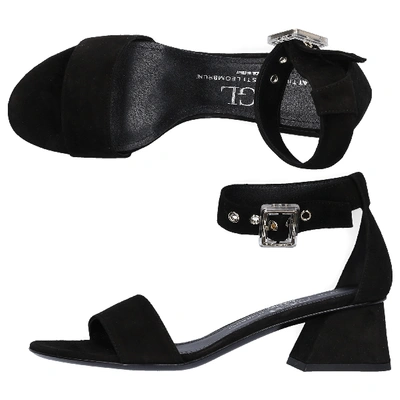 Shop Agl Attilio Giusti Leombruni Sandals D651003 In Black