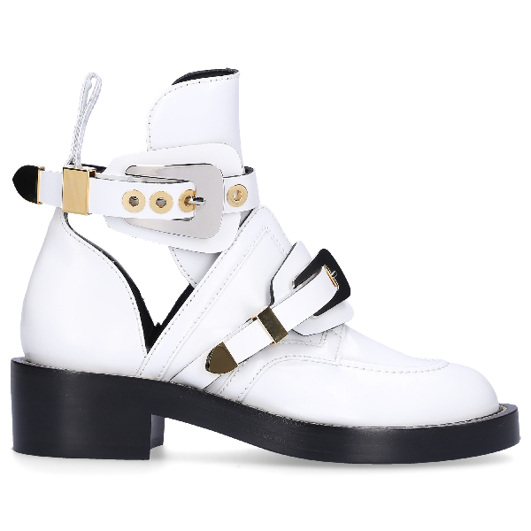 balenciaga bottes blanche