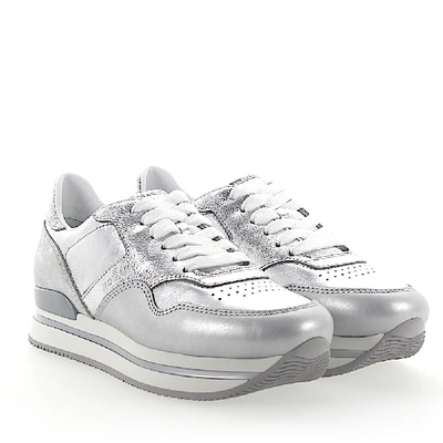 Shop Hogan Lace Up Shoes In Grey