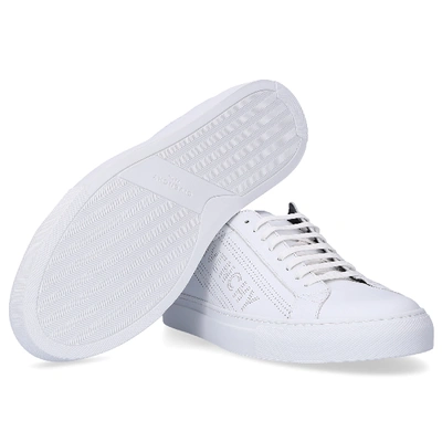 Shop Givenchy Leather Sneakers Urban Street In White