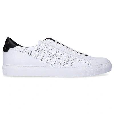 Shop Givenchy Leather Sneakers Urban Street In White