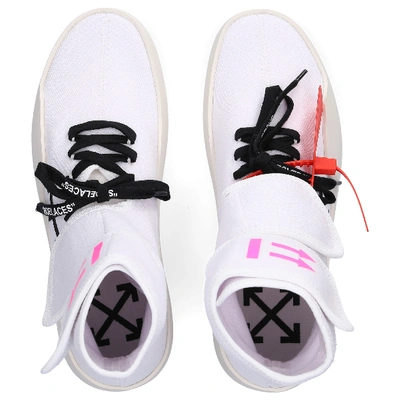 Shop Off-white High-top Sneakers Moto Wrap In White
