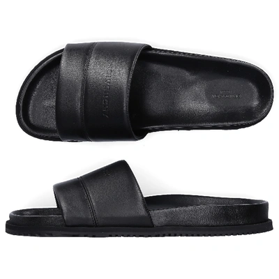 Shop Givenchy Beach Sandals Plaza In Black