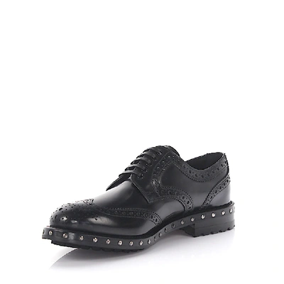 Shop Dolce & Gabbana Flat Shoes In Black