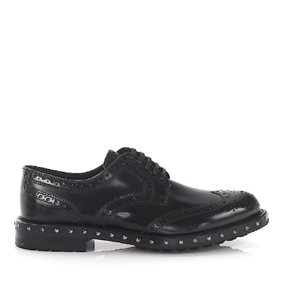 Shop Dolce & Gabbana Flat Shoes In Black