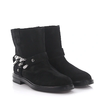 Shop Casadei Boots Black