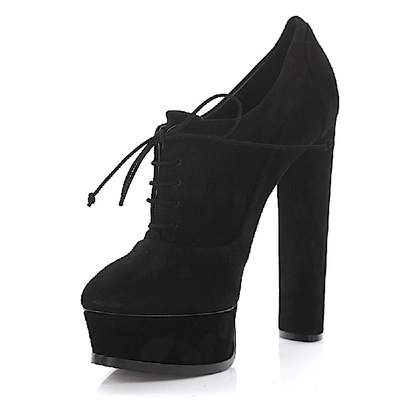 Shop Casadei Ankle Boots Black Black