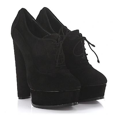 Shop Casadei Ankle Boots Black Black