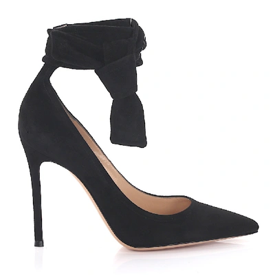 Shop Gianvito Rossi Slingback Pumps Lane In Black