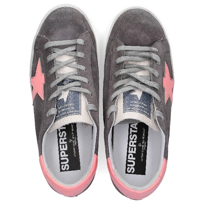 Shop Golden Goose Low-top Sneakers 590 Superstar In Grey