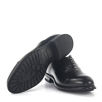 Shop Franceschetti Business Shoes Oxford Batisfera Calfskin In Black