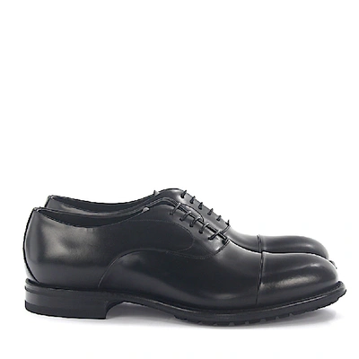 Shop Franceschetti Business Shoes Oxford Batisfera Calfskin In Black