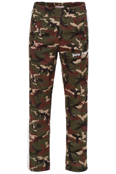 Shop Palm Angels Camouflage Track Pants In Multi