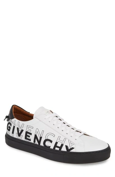 Shop Givenchy Logo Urban Street Sneaker In White/ Black