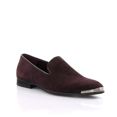 Shop Alexander Mcqueen Moccasins In Brown,red