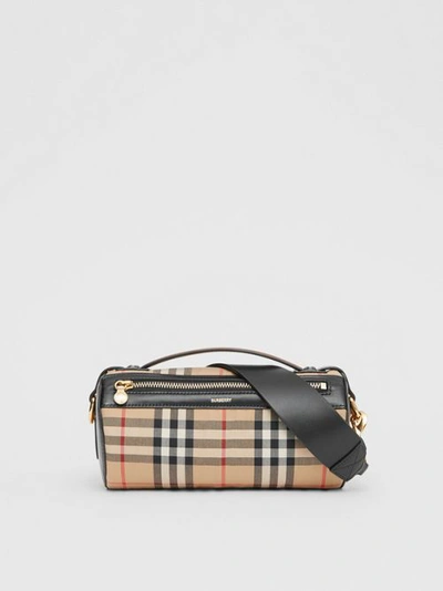 Shop Burberry The V In Archive Beige/black