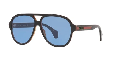 Shop Gucci Man  Gg0463s In Blue