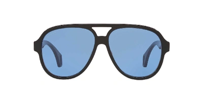 Shop Gucci Man  Gg0463s In Blue