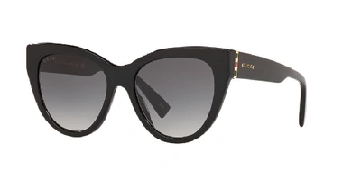 Shop Gucci Woman  Gg0460s In Grey-black